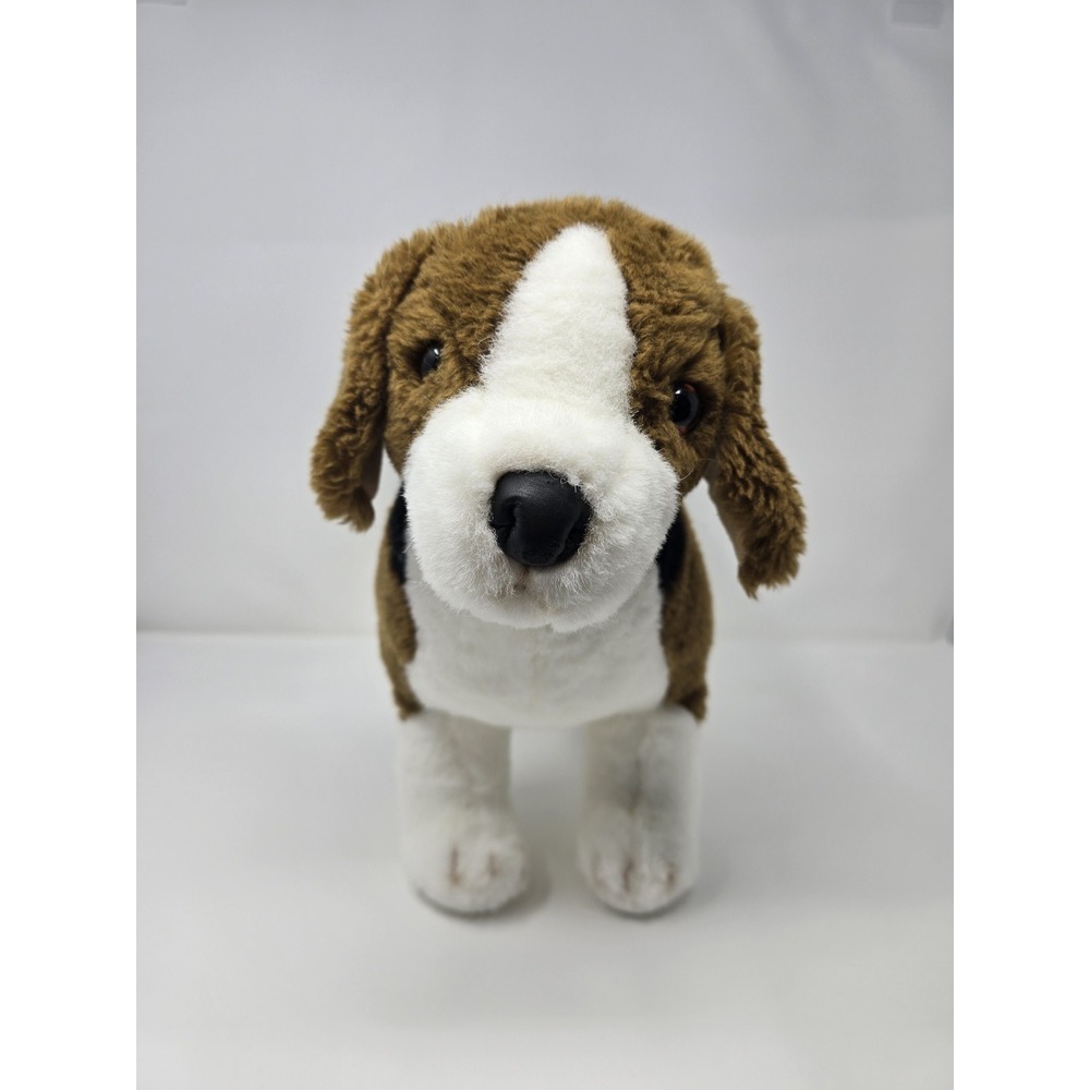 Douglas Beagle Dog Plush Stuffed Animal 20" Brown White Black Puppy Toy